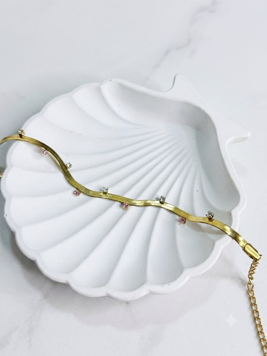 Snake Chain with stones