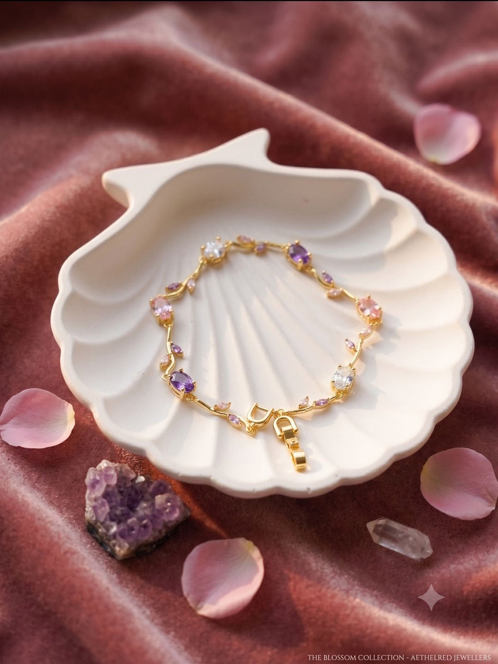 Tulip Bracelet (Pink)