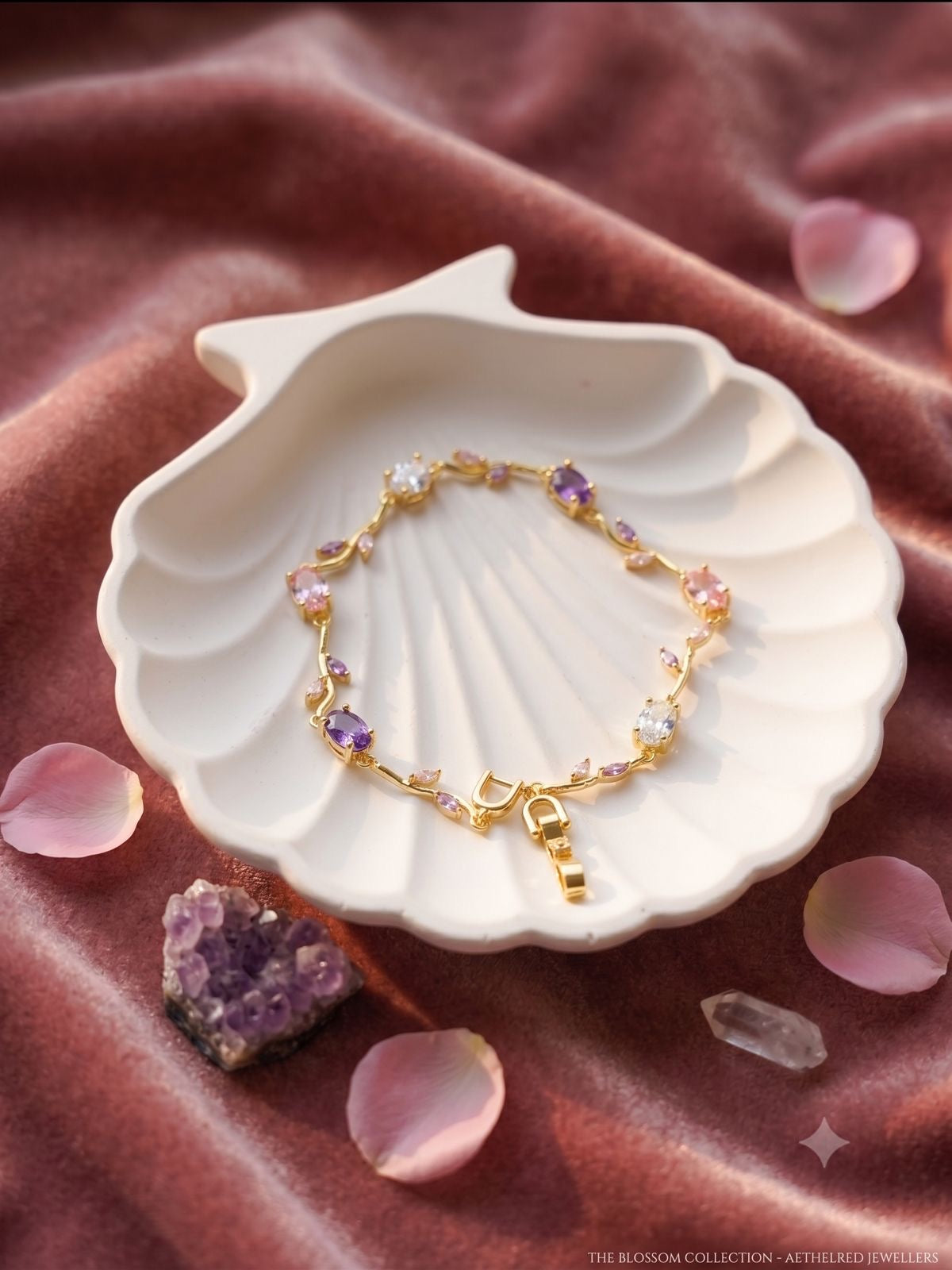 Tulip Bracelet (Pink)
