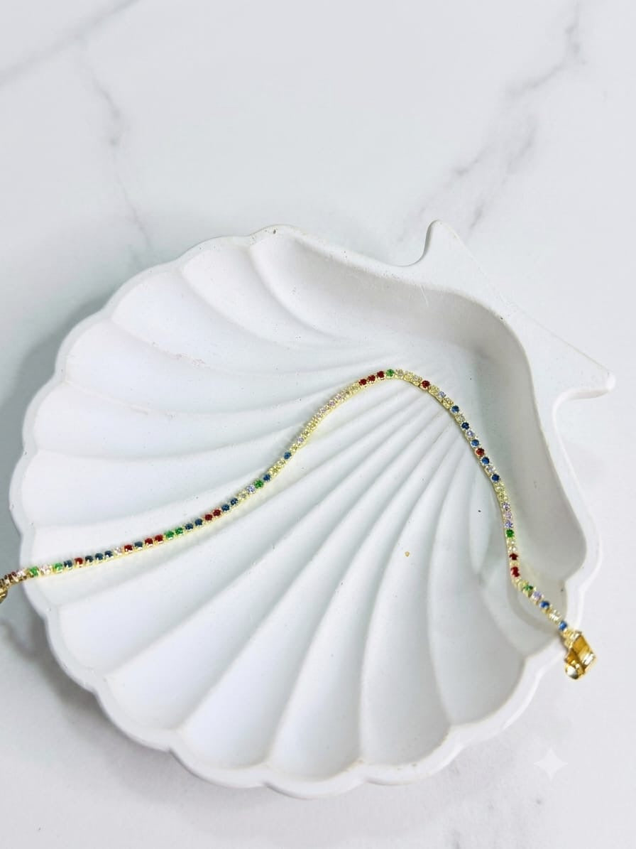 Sleek Tennis Bracelet