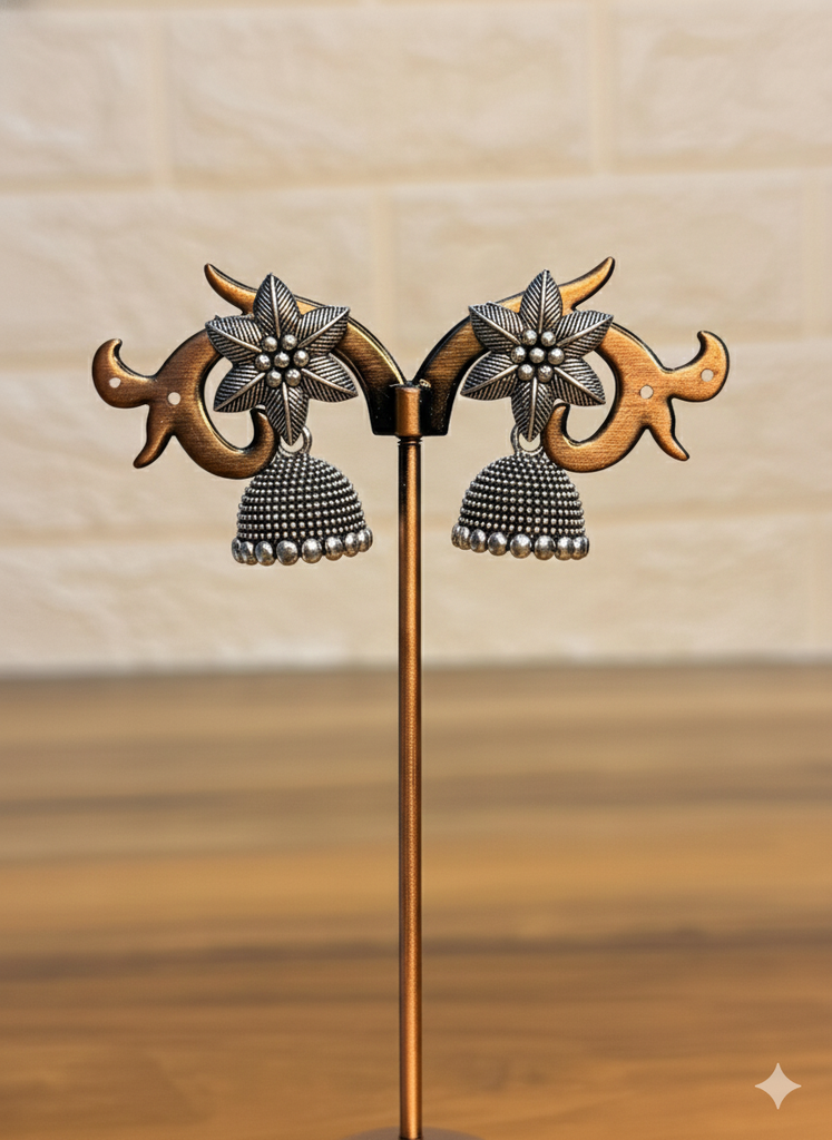 Peacock Jhumka