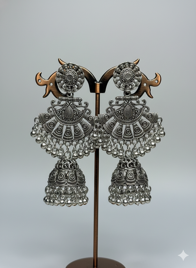 Jharokha jhumke