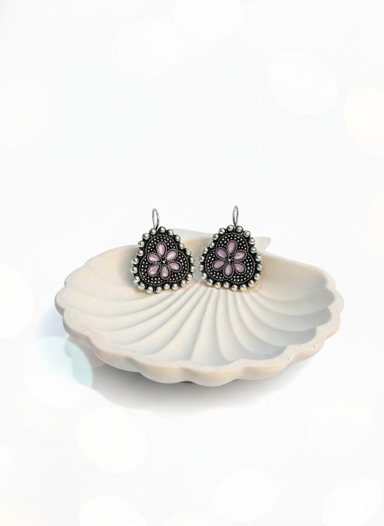 Desi Diva Jhumka (Purple)