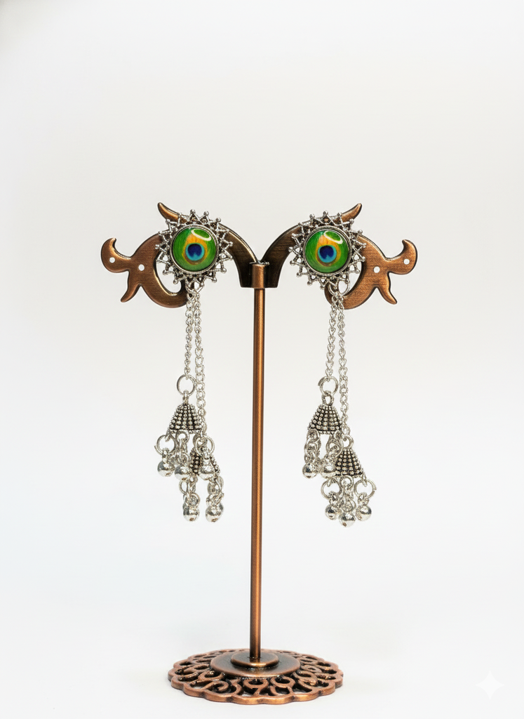 Vrindavan Mayur Jhumka