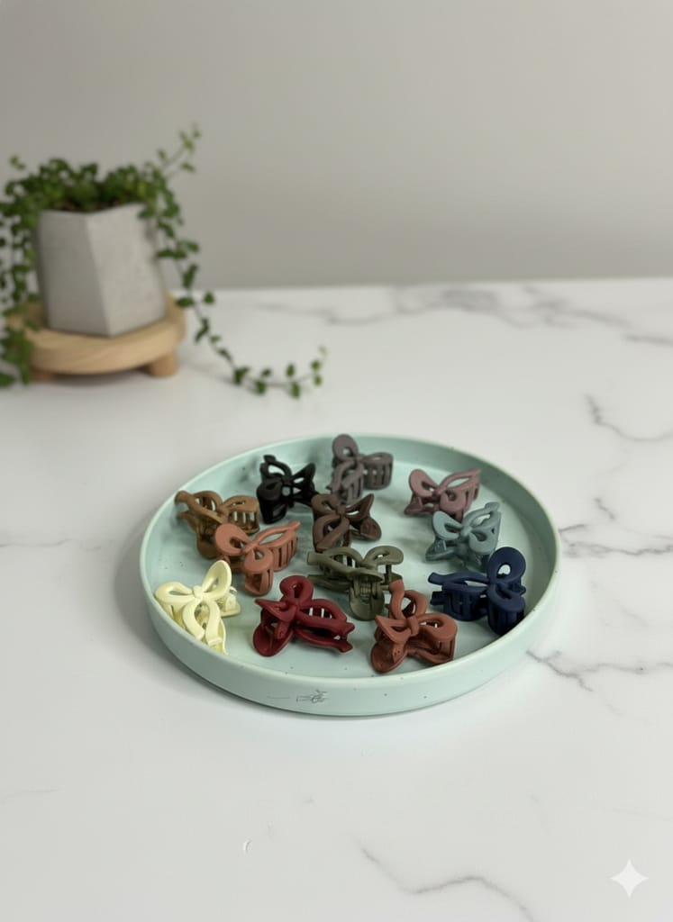 Mini bow clips