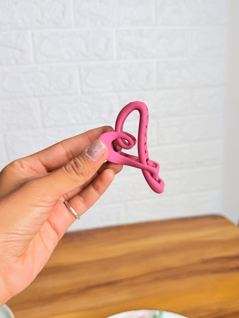 Heart Hair Claw