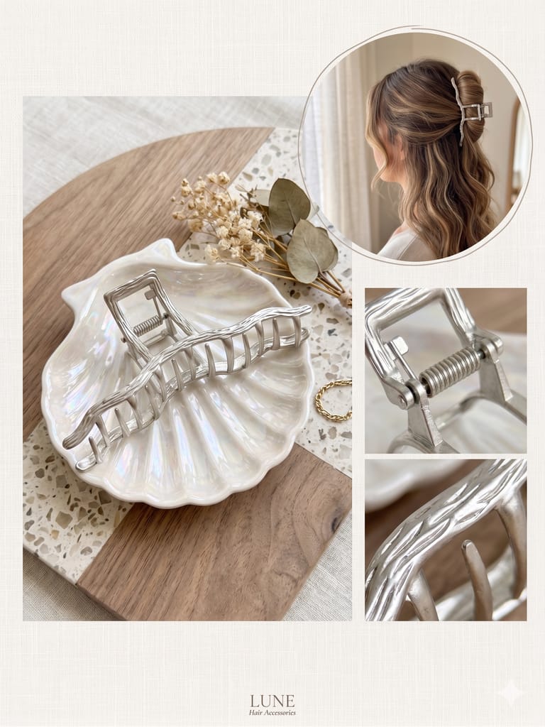 Silver Metallic Claw