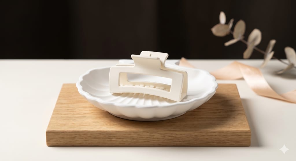 The Vanilla Mettalic Rectangle Claw