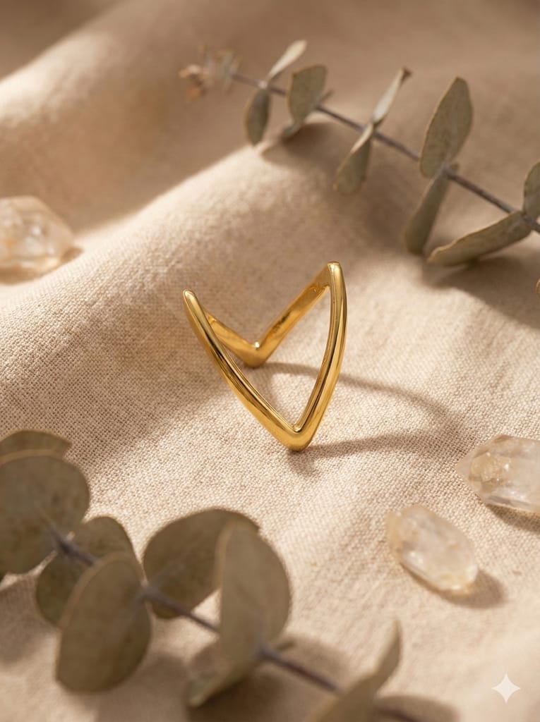 Open v ring