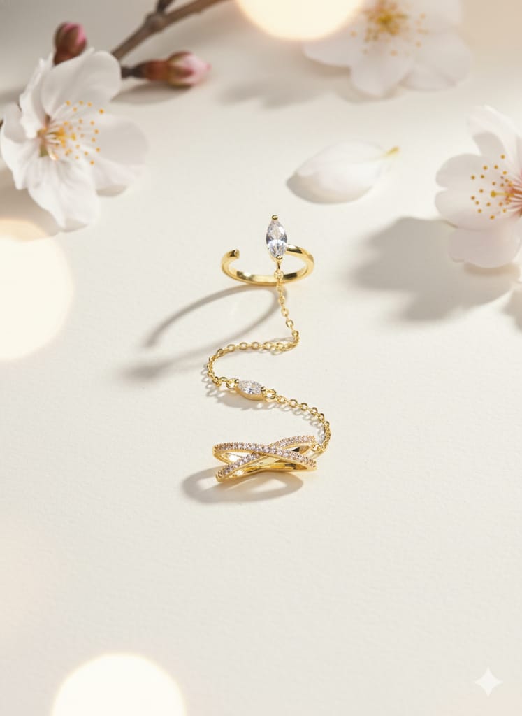 Stone chain ring