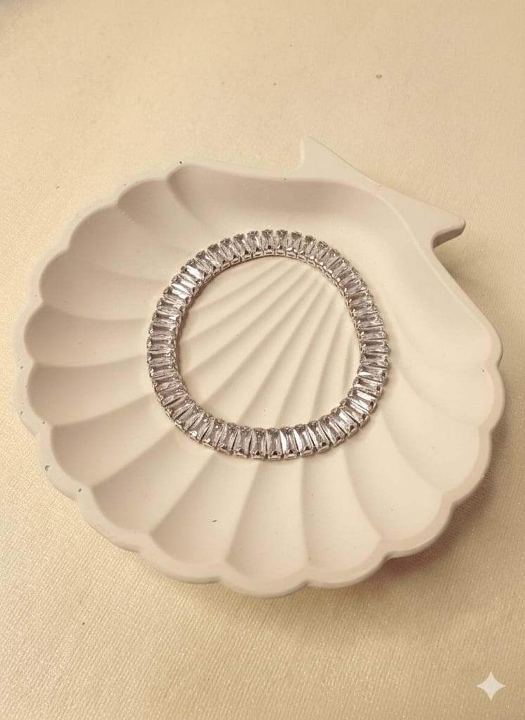 Tennis bracelet (silver)