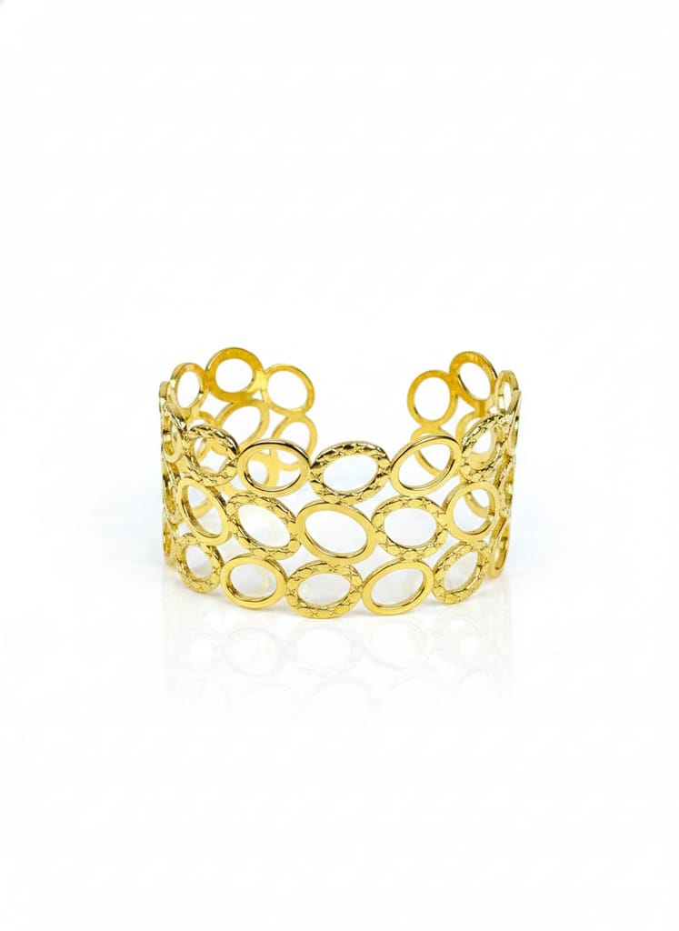 Oval open cuff