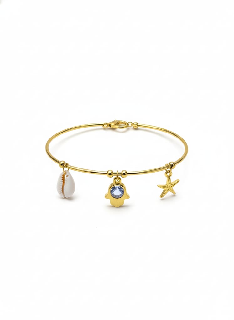 Boho charm bracelet