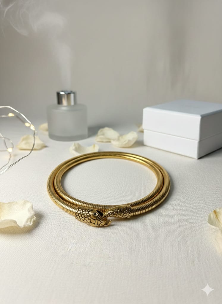 Snake hand & neck piece