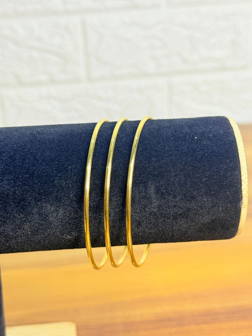 Anti tarnish bangle set of 3