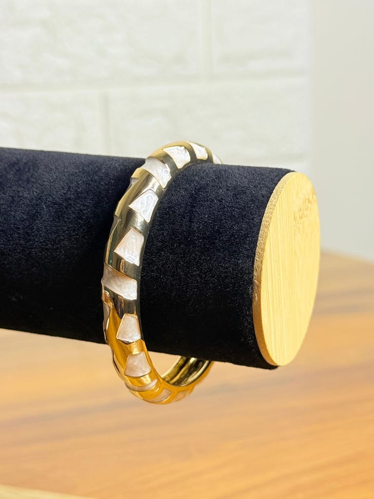 Mother of Pearl Mosaic (Resin Bangle)