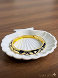 Meadow Enamel Bangle(Resin bangle)