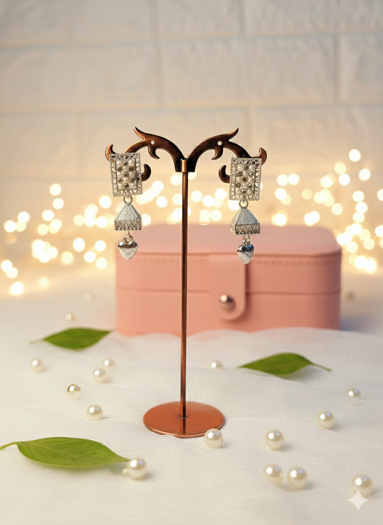 Shubh kundan jhumka