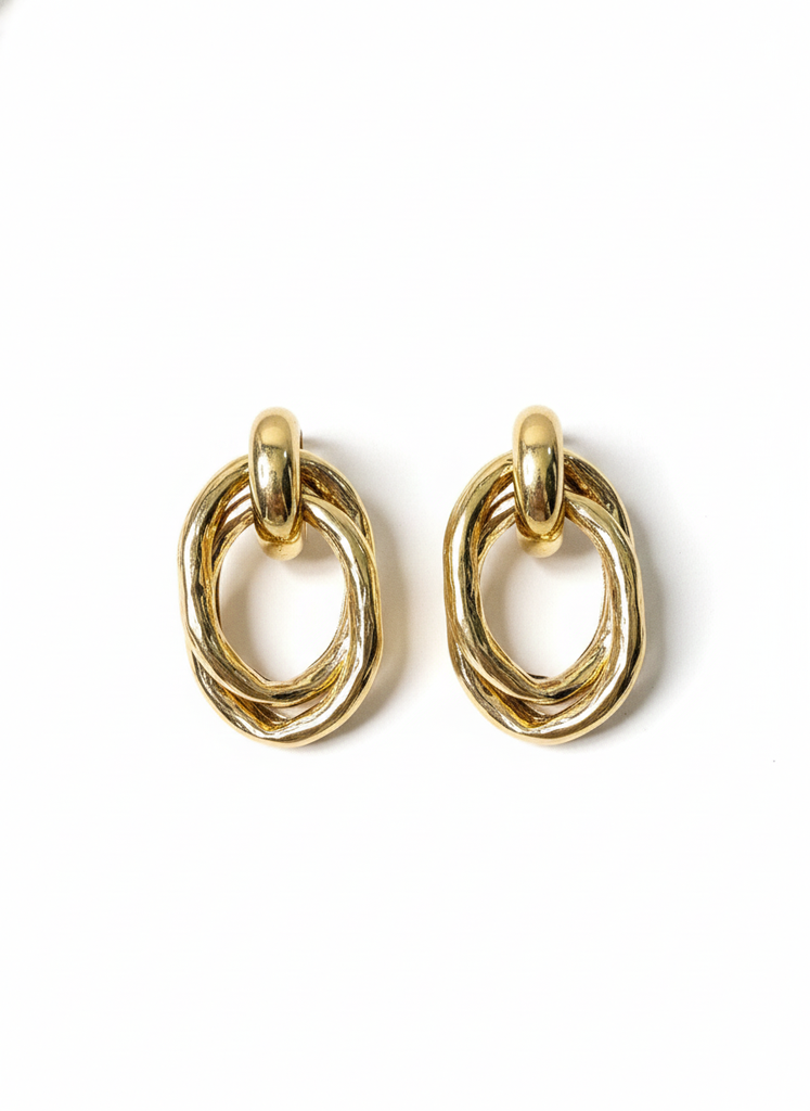 Cross dangle -II  (golden)