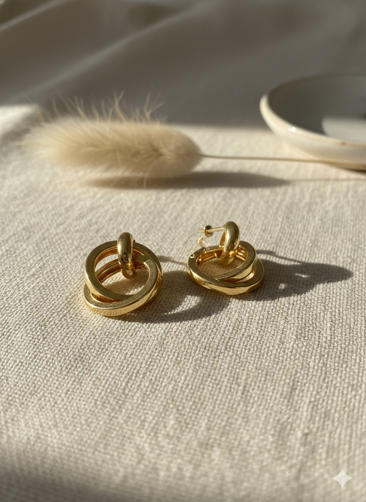 Cross dangle-1 (golden)