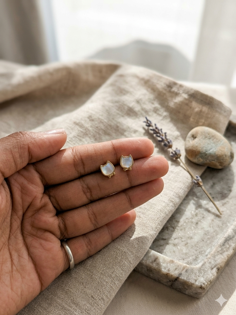 The Ivory Archway Studs
