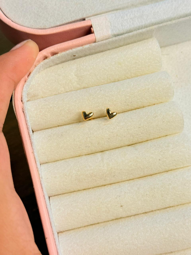 Golden Sweetheart Earrings