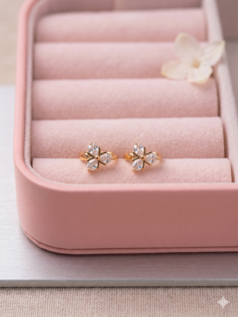 The Trillium Bloom Hoops