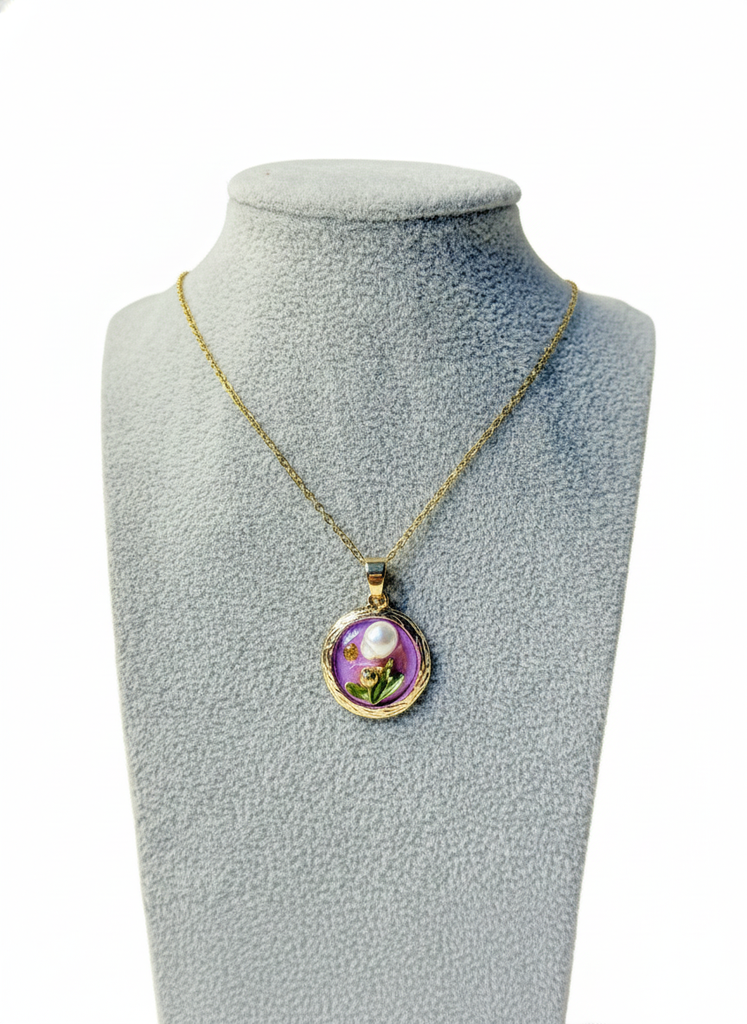Pastel bloom pendant