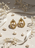 Cross dangle -II  (golden)
