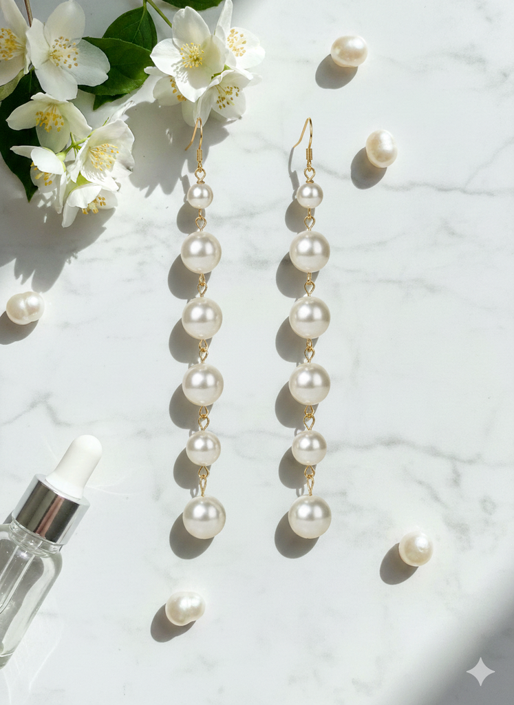 Cascade pearl drops