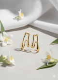 Morden melt earrings