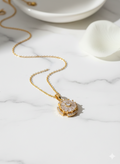 Flower rotation pendant-1 (Golden)