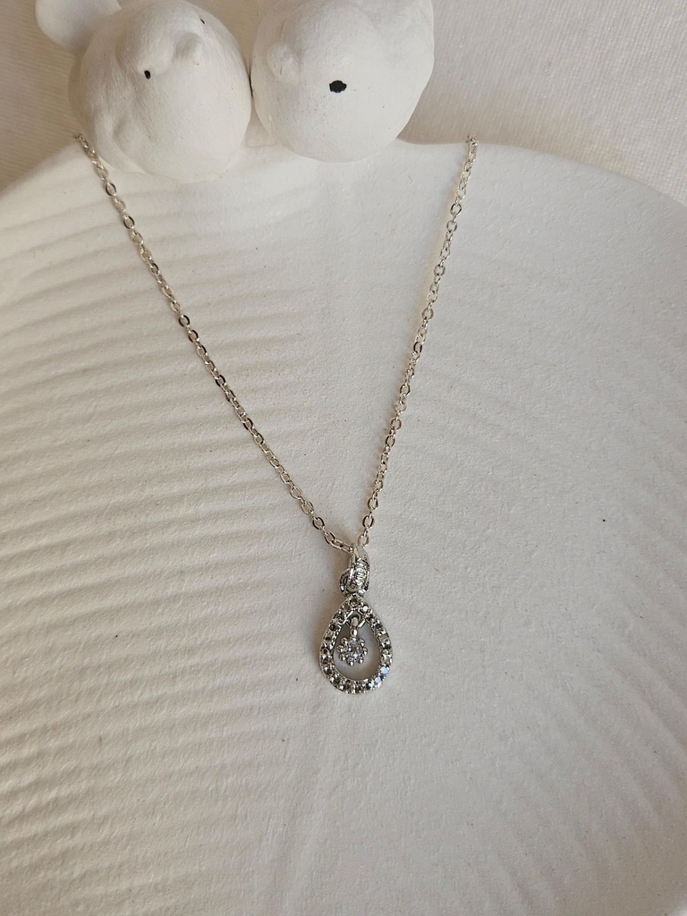 Stone charm pendent