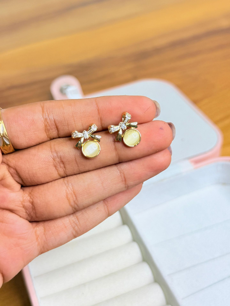 Golden Halo Studs