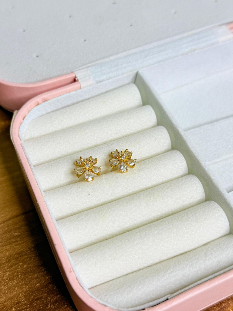 Dahlia Star Studs