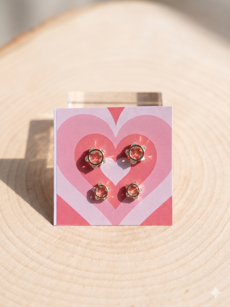 Double Piercing studs