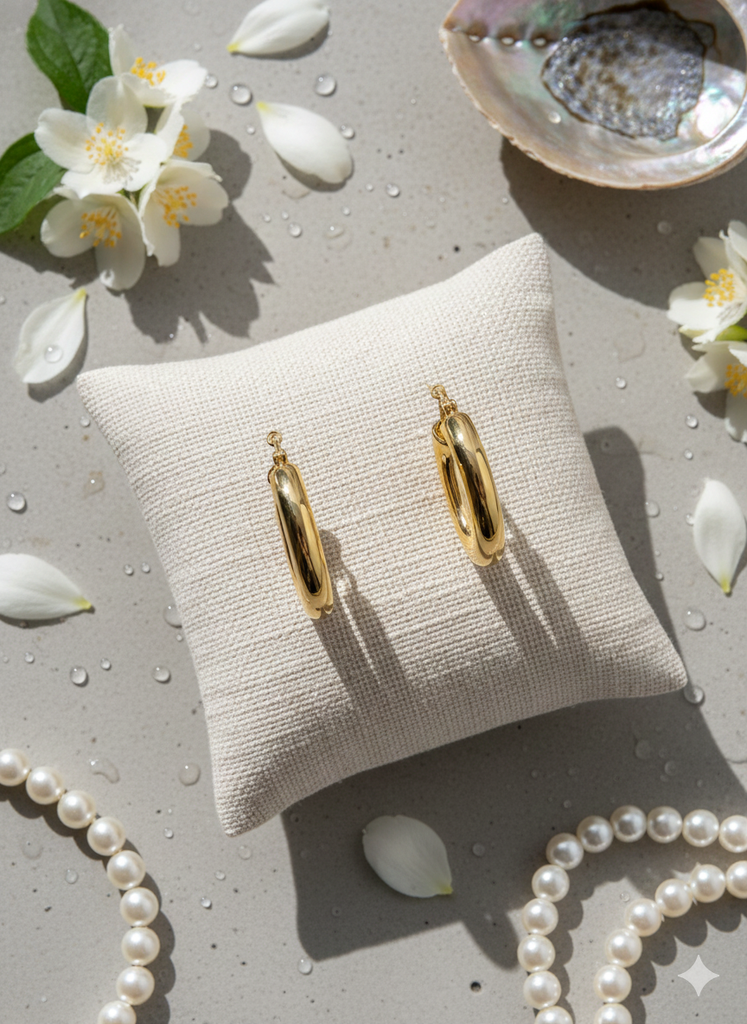 Gloden rings earrings 