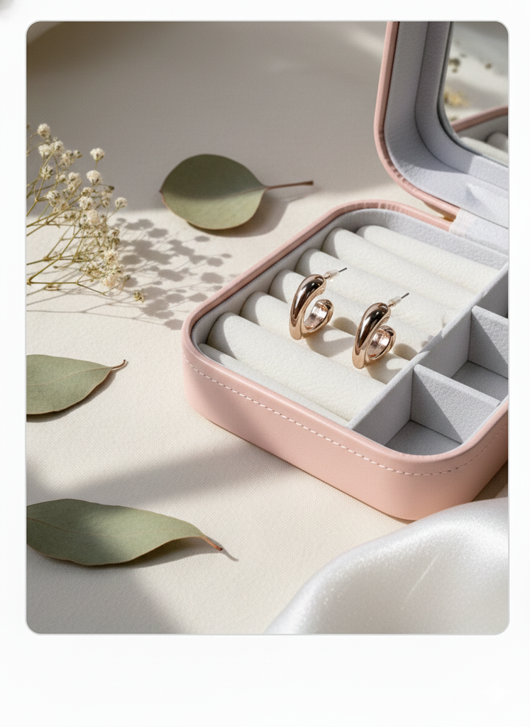 Crown hoop (rose gold )