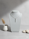 Match stick necklace (silver)