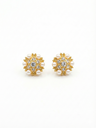 Floral Sparkle Studs