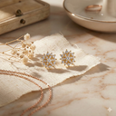 Floral Sparkle studs