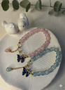Butterfly beads bracelet