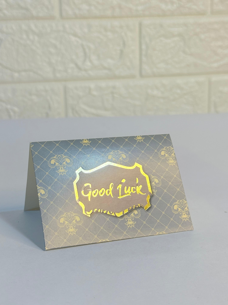 Good luck card