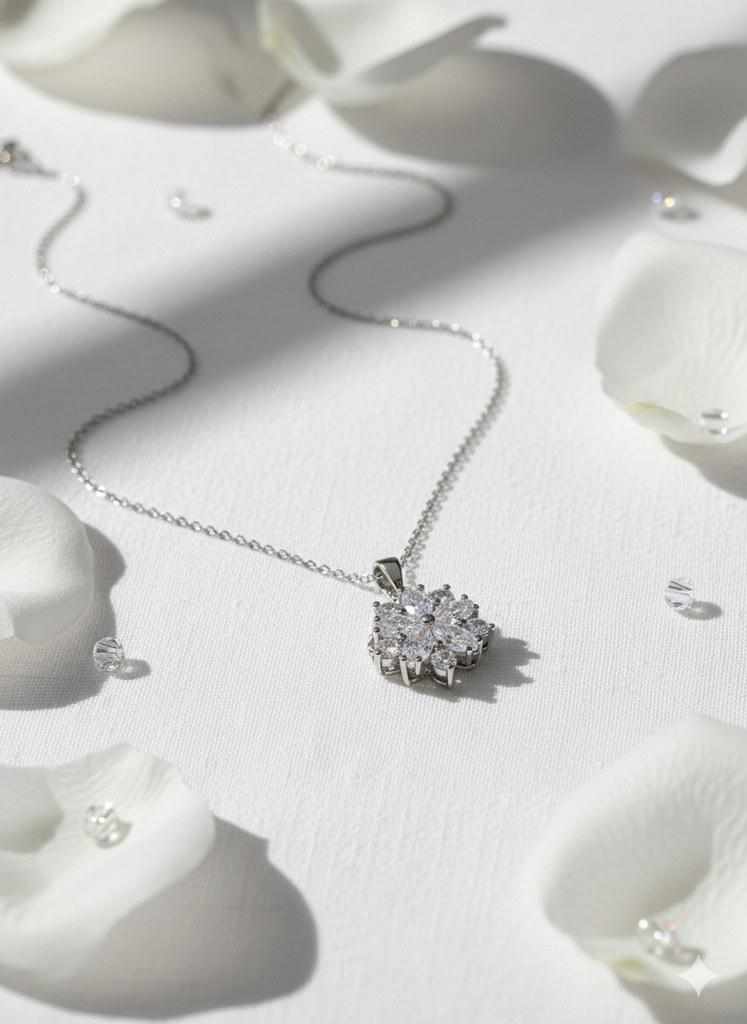 Flower rotation pendant-2