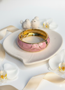 Enamel Bangle (Pink)