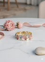 Rose Enamel Bracelet