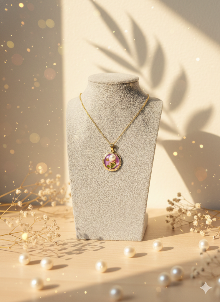 Pastel bloom pendant