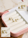 Cupid’s Ribbon Studs