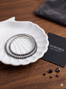 The Noir Crystal Tennis Bracelet