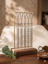 The Silver Cascading Fringe Attachment Lipstick Holder